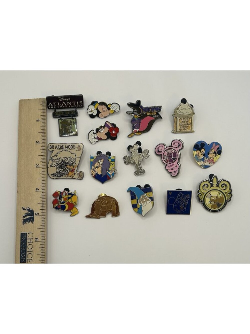 Lot Of 15 Walt Disney Trading Pins Minnie Mouse Atlantis Winnie The Pooh Haunted - Picture 8 of 13